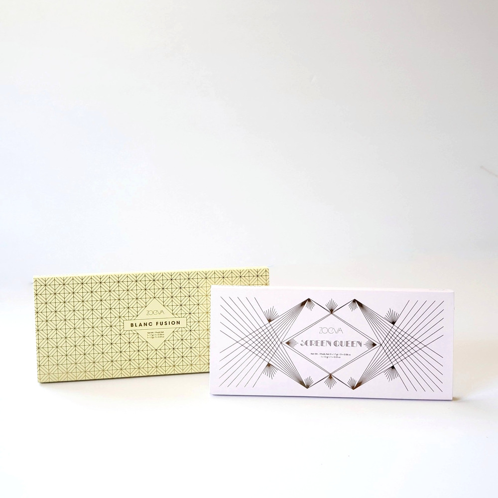2 - Zoeva Eyeshadow Palettes Screen Queen Blanc Fusion Eye and Face